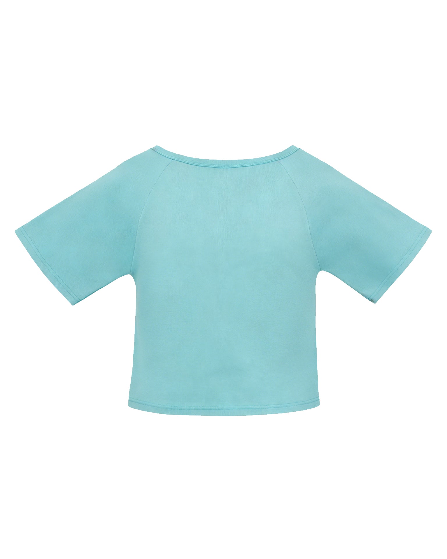 ワイドネック オフショルダーTシャツ｜ミントグリーン